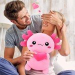 Adorable 14” Axolotl Kawaii Plush Toy