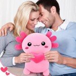 Adorable 14” Axolotl Kawaii Plush Toy