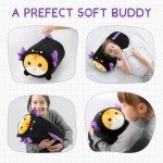 Cute 24" Black Axolotl Cat Plush Toy