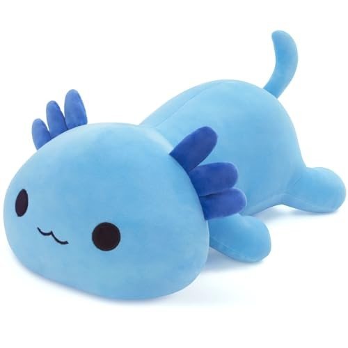 Cute Blue Axolotl Plush Toy Pillow - 30CM