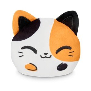 Reversible Calico Cat Plushie - Cute Kawaii 4