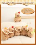 Kawaii Capybara Plushie Pillow – 12 Inch Delight