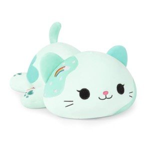 Rainbow Cat Plush Toy – 13 Inch Kawaii Cuddly