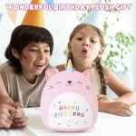 8-Inch Caticorn Plush Toy - Kawaii Stuffed Animal