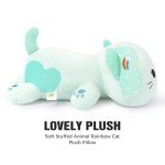 Rainbow Cat Plush Toy – 13 Inch Kawaii Cuddly