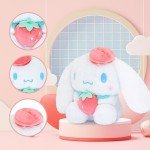 Kawaii Strawberry Pillow Plush Toy for Kids