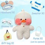 Adorable 12-Inch Kawaii Duck Plush Toy