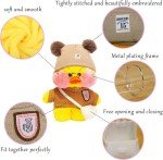 Adorable 12-Inch Yellow Duck Plush Toy