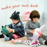 Cute White Duck Plush Toy with Kawaii Accessories
