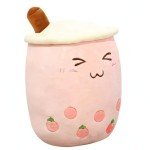 Cute Kawaii Boba Plushie Bubble Tea Pillow