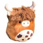 Cute 12'' Kawaii Scottish Cow Plush Toy