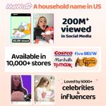 Mewaii Strawberry Cow Plushies Set with Babies