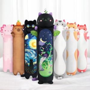 Mewaii Long Cat Kawaii Plush Body Pillow