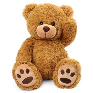 Cuddly 20-Inch Brown Teddy Bear Plush Toy