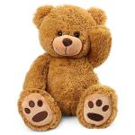 Cuddly 20-Inch Brown Teddy Bear Plush Toy