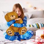 Cuddly 20-Inch Brown Teddy Bear Plush Toy
