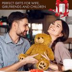 Cuddly 20-Inch Brown Teddy Bear Plush Toy