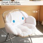 Cinnamon Roll Kawaii Plush Cushion for Cozy Spaces