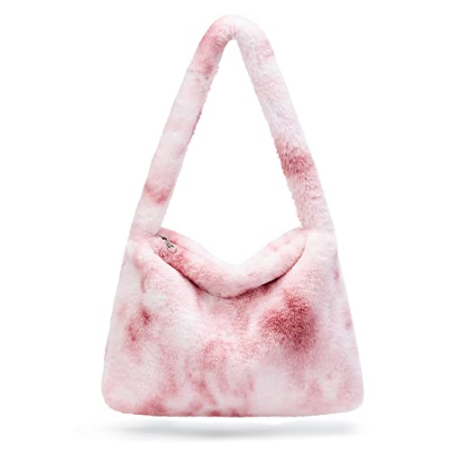 Kawaii Fluffy Forest Plush Shoulder Bag