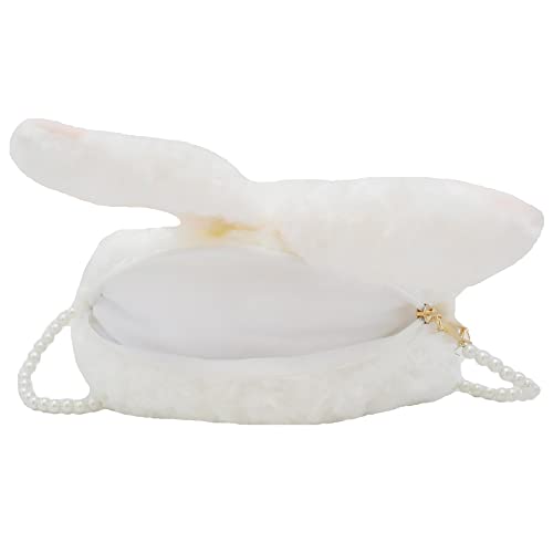 Kawaii Fluffy Bunny Plush Crossbody Bag