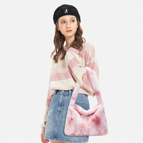 Kawaii Fluffy Forest Plush Shoulder Bag