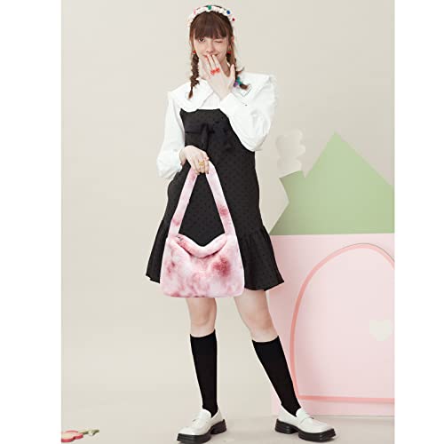 Kawaii Fluffy Forest Plush Shoulder Bag