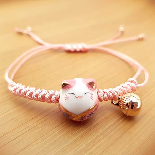 Kawaii Adjustable Lucky Cat Bracelet - 6 Colors