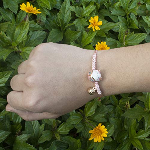 Kawaii Adjustable Lucky Cat Bracelet - 6 Colors