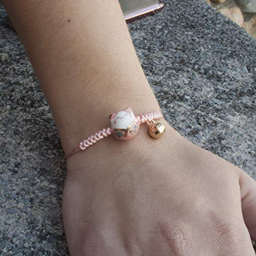 Kawaii Adjustable Lucky Cat Bracelet - 6 Colors