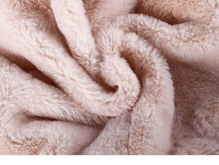 Cute Bunny Hoodie Hat and Scarf Set