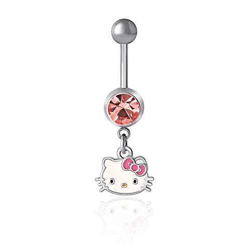 Kawaii Hello Kitty Belly Button Ring Jewelry