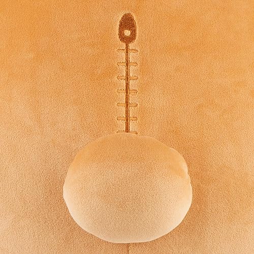 Rilakkuma Mochi Cushion Plush - 19 Inch Cuddle Joy