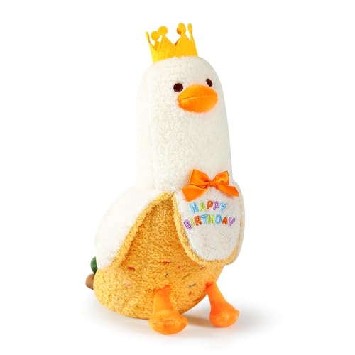 Peach Cat Banana Duck Plush Toy Pillow