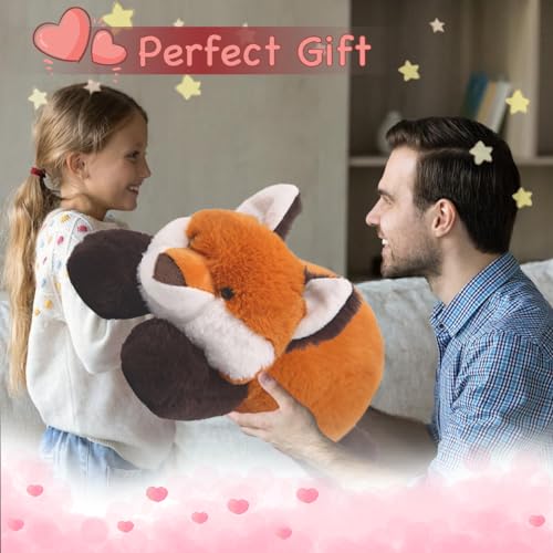 Cute 18in Red Fox Kawaii Plush Toy
