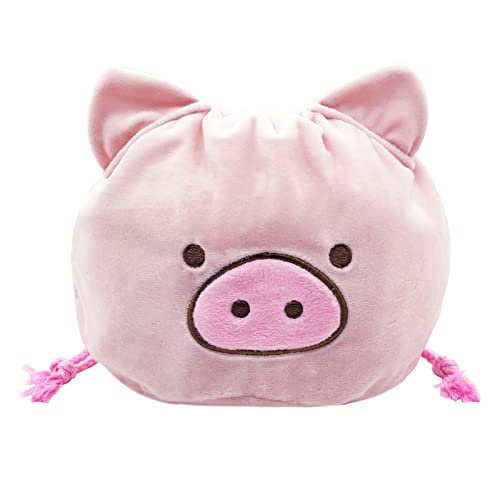 Adorable Kawaii Piggy Plush Makeup Bag