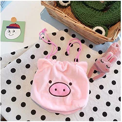 Adorable Kawaii Piggy Plush Makeup Bag
