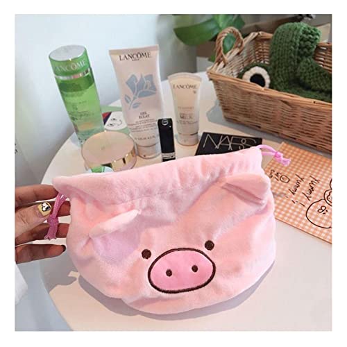 Adorable Kawaii Piggy Plush Makeup Bag