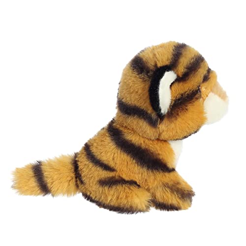 Mini Kawaii Orange Tiger Plush Toy - Eco-Friendly
