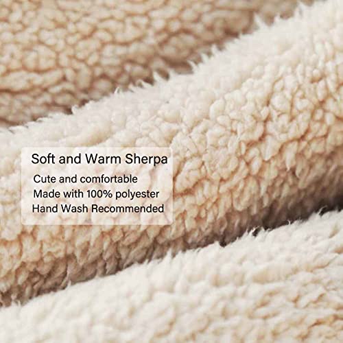 Kawaii Winter Plush Animal Hat & Scarf Set