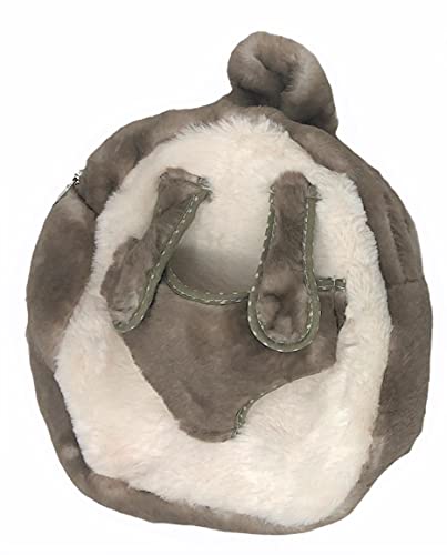 Kawaii Brown Bunny Plush Backpack Toy