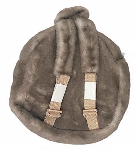 Kawaii Brown Bunny Plush Backpack Toy