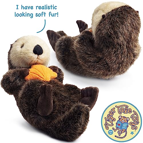 Cuddly Kawaii Sea Otter Plush Toy - 13 Inch