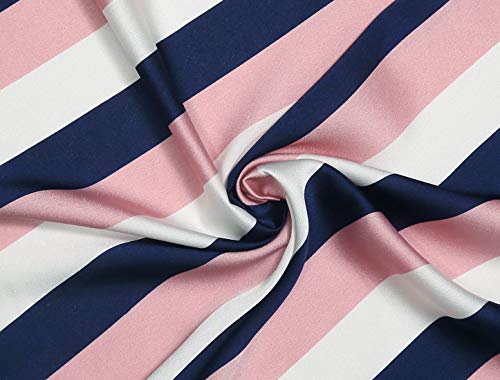 Kawaii Pink & White Stripe Plush Head Scarf