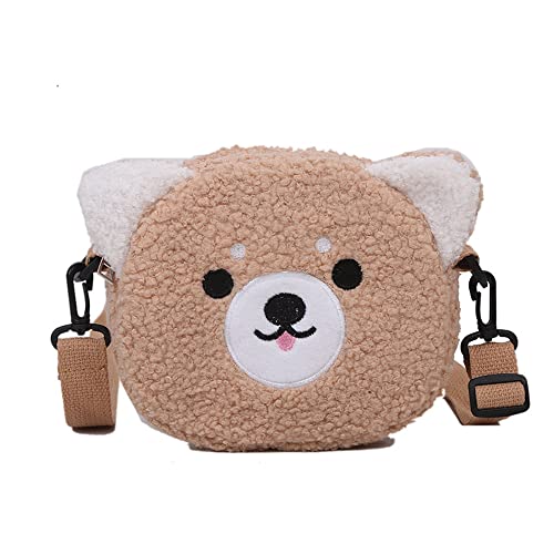 Kawaii Bear Crossbody Plushie Handbag Purse