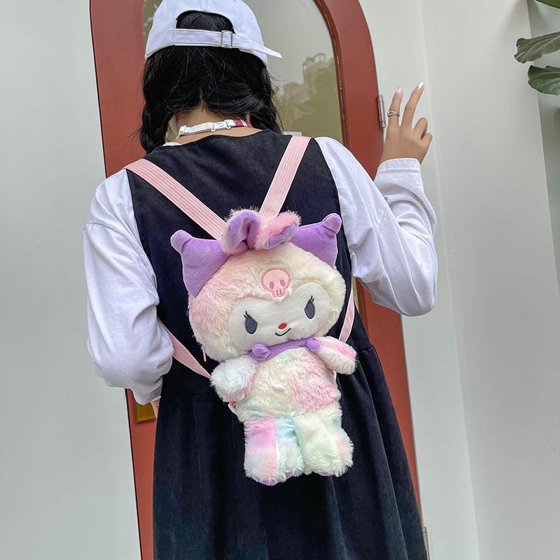 Kuromi My Melody Plush Backpack for Kids