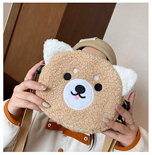 Kawaii Bear Crossbody Plushie Handbag Purse
