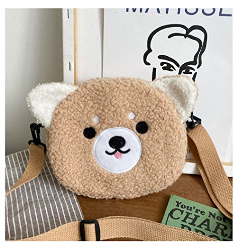 Kawaii Bear Crossbody Plushie Handbag Purse