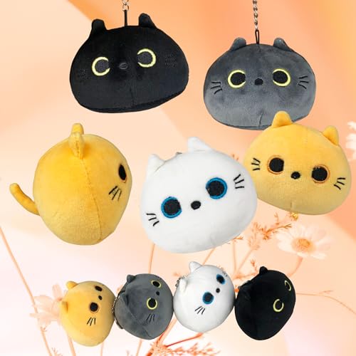 Mini Mochi Black Cat Kawaii Plush Toy