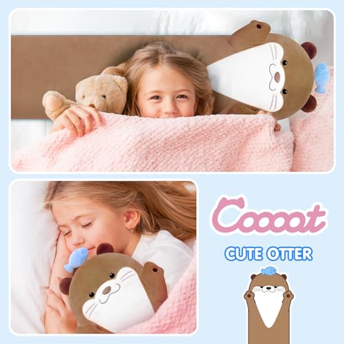 Cute Long Cat & Otter Plush Toys