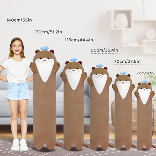 Cute Long Cat & Otter Plush Toys